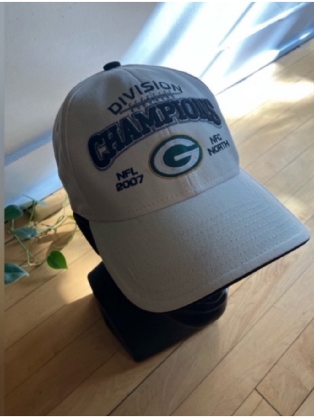Green Bay Packers 2007 Division Champions Playoffs Authentic Sideline Hat
